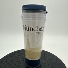 2004 Munchen Starbucks Coffee Tumbler 12 Oz Dishwasher Safe picture