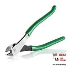 9-Inch Angled Diagonal Pliers, Heavy Duty Side Cutters, 2-Piece Pliers Set picture