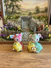 PY Japan Vintage Anthropomorphic 1950s Honey Bear Salt & Pepper Shakers Pristine picture