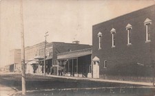 Midwest Small Town West 7th Main Street Star Restaurant Photo Postcard J58 picture