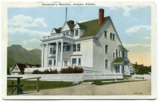 Juneau, AK. Governor's mansion. 1920s. From Juneau Chamber of Commerce. Alaska. picture