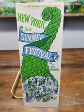 Expo 67 New York Summer Festival 1967 Calendar of Events Travel Brochure picture