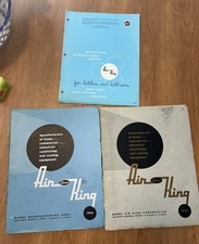 3 Vintage 1954, 1957, one undated, BERNS Air-King Fans Catalog Brochure Price picture