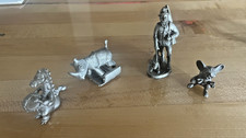 Vtg Pewter Miniatures Fantasy Lot, Hudson, Germany, Spoontiques picture
