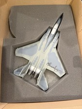CHUCK YEAGER SPEED OF SOUND ACE PILOT SIGNED AUTO F-15 JET EAGLE ORIGINAL BOX picture