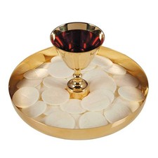 Intinction Set Gold Plated Brass 6.5 x 3 inches picture