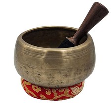 Mani Singing bowl-6.5 inches Collected singing bowl-Tibetan singing bowl-old picture