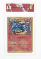 Pokemon - Charizard (SEC) - 136/135 BW - Plasma Hurricane - GRADE 7.5 ITA 2023 picture