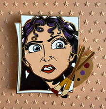 Disney Princess and Villains Paint and Paper Mystery Jumbo Pin - Mother Gothel picture