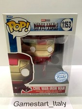 Funko Pop Vinyl Marvel Civil War box damaged picture