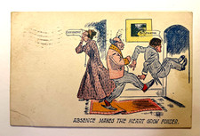 Antique 1906 ”Absence Makes The Heart Grow Fonder