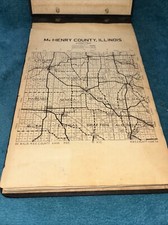 Vintage Abstract of Title McHenry County Woodstock, IL Last Will Testament #JJ picture