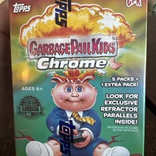 2022 TOPPS CHROME GARBAGE PAIL KIDS Series 5 VALUE BLASTER BOX 24 Cards GPK New picture