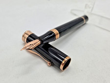 Montegrappa Ducale Black with Rosegold Trims and Fine Nib picture