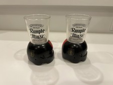 Rumple Minze Vintage Peppermint Schnapps Plastic Football Helmet Shot Glasses picture