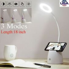 LED Desk Light Bedside Reading Lamp Dimmable Rechargeable Table Touch Control US picture