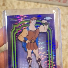 Topps 2024 Topps Chrome Disney 100 Hercules #115 Purple & Green Trading Card picture