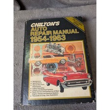 Chilton's Auto Repair Manual 1954-1963 Collector's Edition Hardcover picture