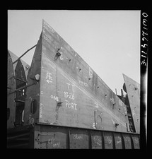 Baltimore Maryland Bethlehem-Fairfield Shipyards 1943 Port Section Freight Car picture