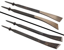 Unused/Unhafted Cog C16/Cog C18 R. & L. Back Bent Gouges-H. Taylor- mjdtoolparts picture