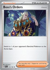 Boss's Orders Rare Holo PAL 172/193 NM picture