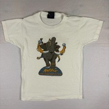 Vintage 1987 Ringling Bros Barnum Bailey King Tusk Circus Tee Children's 10-12 picture