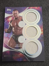 Topps 2026 WWE Universe Randy Orton Superstar Triple Relic STR-RO Memorabilia picture