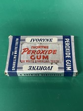 RARE VTG. IVORYNE PEROXIDE GUM~ SEALED GUM PACK ~ LOOK picture