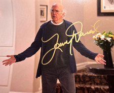 LARRY DAVID Signed 8x10