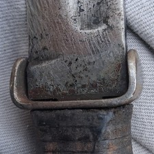 KA-BAR USN MK2 WWII (1939-45) Fighting Knife Original United States Militaria picture