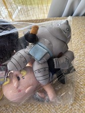Fullmetal Alchemist Banpresto 2003 Plush Complete Set of 5 picture