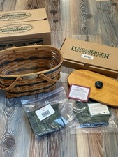 VTG. 1997 LONGABERGER FELLOWSHIP EDITION BASKET COMPLETE COMBO WITH BOXES picture