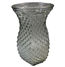 Vintage Hoosier Clear Hobnail Glass 5 1/2