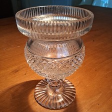 Antique ANGLO IRISH Crystal Georgian  SWEETMEAT JAR picture