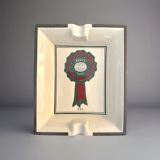Large Gucci Trophy Ashtray FEI Fédération Équestre Internationale Ginori Italy picture