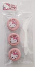 Sanrio Hello Kitty Container Cream Makeup Travel Clear Base Case+Spatula 5g/5ml picture
