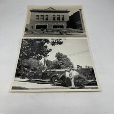 c.1930s Fire Department Trucks Lot of 2 Original Photos Lucas Omaha Nebraska picture