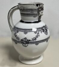  Wedgwood Doric form creamware jug with satyr mask spout.  picture