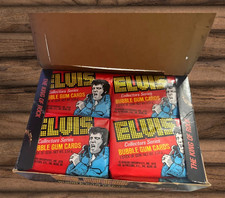 1978 Donruss Elvis Collector's Series Sealed Wax Packs From Original Box 3 Packs picture