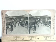 Grande Anse Martinique Stereoview American Stereoscopic Co. 1902 Street Scene picture