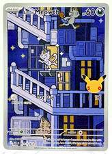 Alolan Meowth 139/128 30th Anniversary Collection Pokemon Card Mint Condition picture