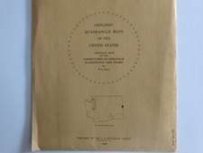 USGS GQ-734 Geologic Quadrangle Maps Green Acres Quad 1968 Washington And Idaho. picture