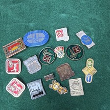 Vintage Moscow 1980 Olympics USSR Soviet Pin Lot of 15 Misha Bear Olympic Badges picture