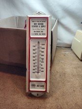 Vintage NEW BEDFORD ELEVATOR & SUPPLY Thermometer picture