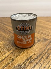 Vintage 1960s NOS STIHL Chainsaw Engine Oil Can 8oz  picture