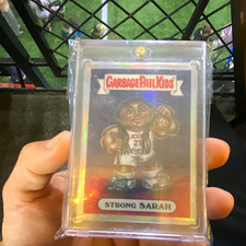 Topps 2024 WNBA Icons Garbage Pail Kids Strong Sarah 8NIL-2 Silver Foil picture