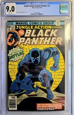 JUNGLE ACTION and Black Panther 23 CGC 9.0 picture