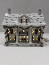 Dept 56 Snow Village Cumberland House 1987 #50245 Lighted Works w/ Styrofoam picture
