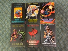 Marvel Premiere Classic Hardcover 6 Book Lot Doomquest Mephisto picture