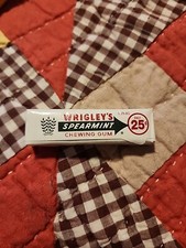 VINTAGE UNOPENED WRIGLEYS SPEARMINT CHEWING GUM .25c  picture